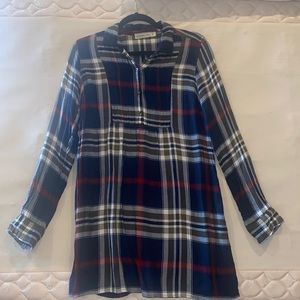 Plaid Tunic Dress